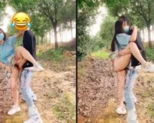 Cặp đôi mới lớn đụ nhau giữa rừng