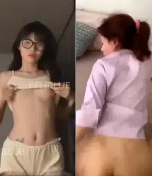 Doggy em nữ sinh kính cận mình dây