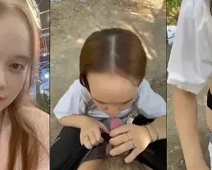 Em gái thích chơi cảm giác mạnh public ở rặng dừa làm tình trước cửa phòng trọ