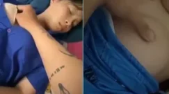 Em sinh viên ngủ say bị bạn trai sờ mó rồi làm thịt