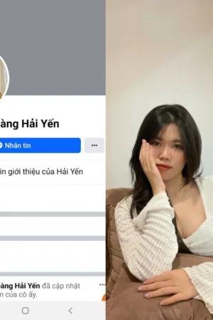 Nguyễn Hoàng Hải Yến nữ sinh cấp 3 Hoàng Văn Thụ