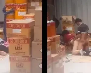 Quay lén cặp đôi công nhân chịch trong kho hàng sơn tàu biển Jotun – Viet69