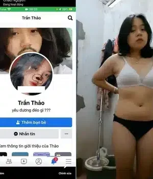 Trần Thảo bé gái mới lớn tập tành show hàng